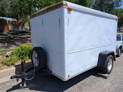 Cargo Trailer - 6 x 10 Enclosed Utility Trailer with new Tires