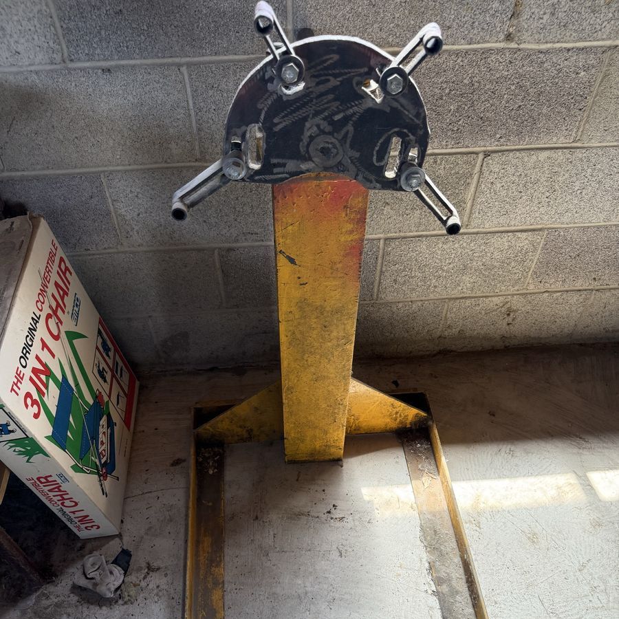 ESTATE Sale - (2) engine stands, & RAM Tools 12-ton shop press $325 OBO or buy separately