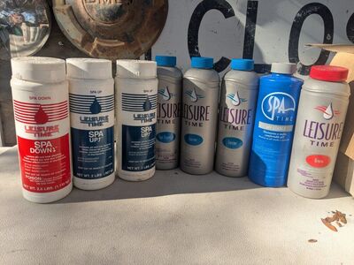 Spa hot tub chemicals ph balance chlorine tablets