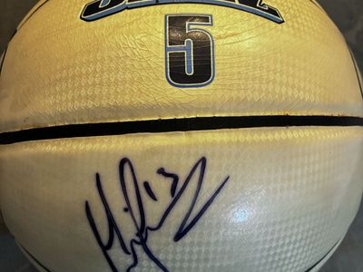 Jazz Basketball signed Boozer Ball 5