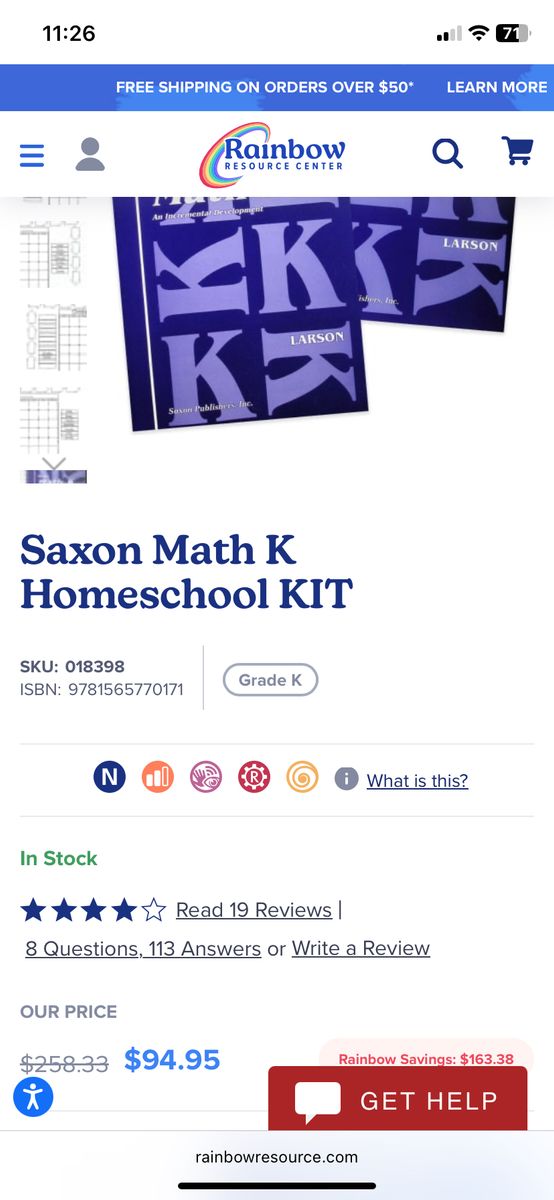 Saxon Math