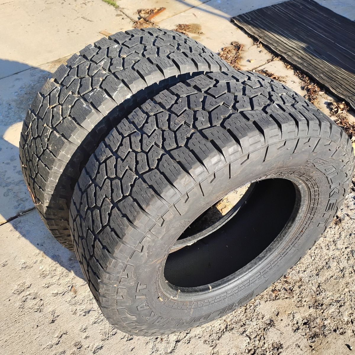 Large tires