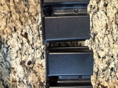 Uncle Mike’s belt single stack double mag pouch