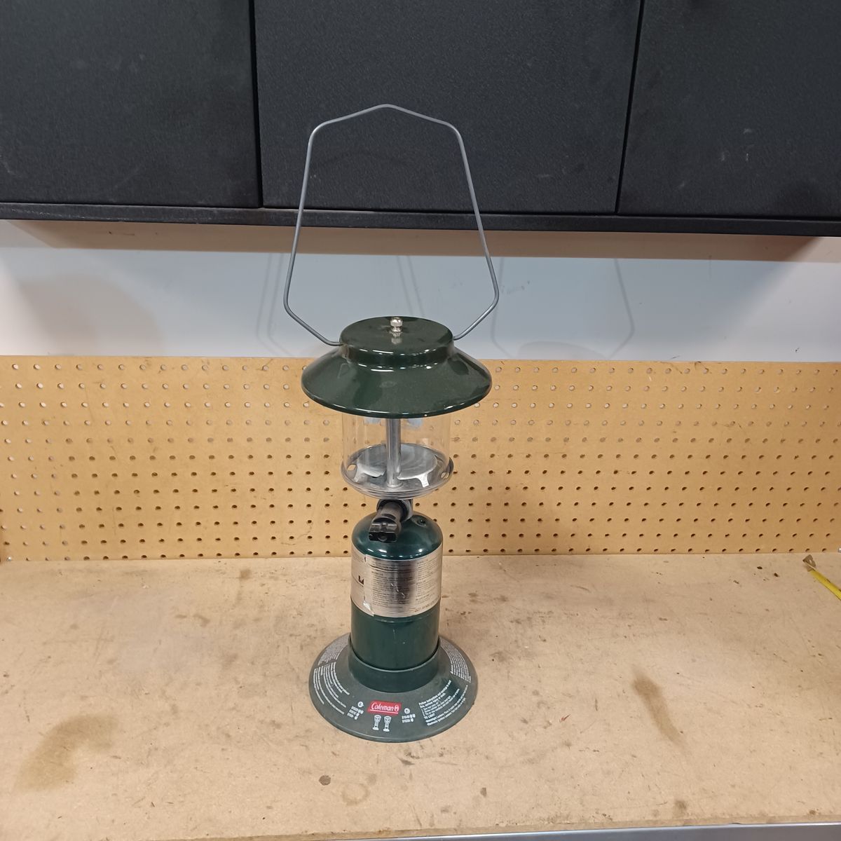Coleman propane lantern. Camping ready