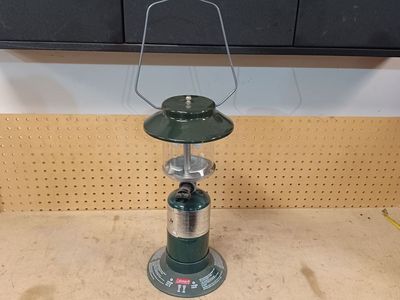 Coleman propane lantern. Camping ready