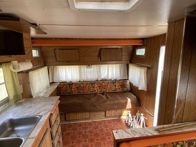 1973 camp trailer (or storage shed with a bed)
