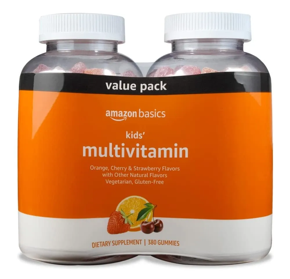 Amazon Basics Kids’ Multivitamin Gummies