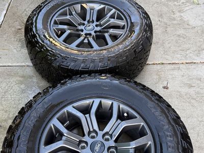OEM Ford F-150 18” Tremor Wheels Matte Grey