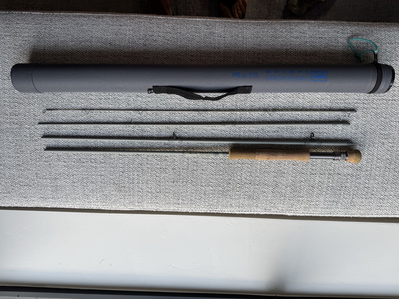 Lamson SS-Salt (SS-S) Fly Rod – 9’ 0” 8wt (4-Piece) – Like New Condition