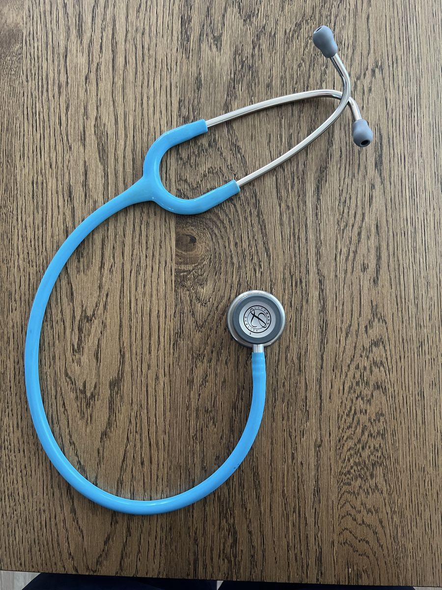 3M Littman Classic iii monitoring stethoscope in blue