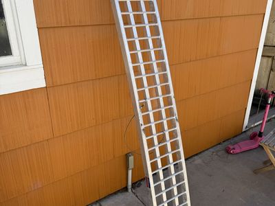 O-LITE Manufacturing Aluminum Loading Ramp - 7ft Long, 2000lb Capacity