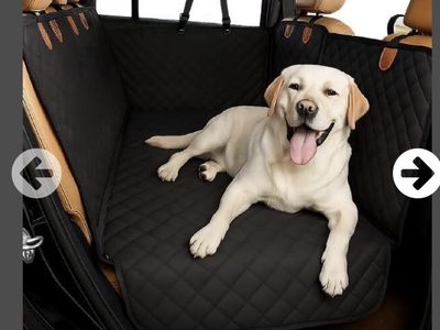 Brand new, Waterproof Car Seat Cover & Extender (Hammock) Black, for dogs