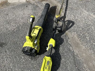 Ryobi Yard Tools (string trimmer, blower, saws)