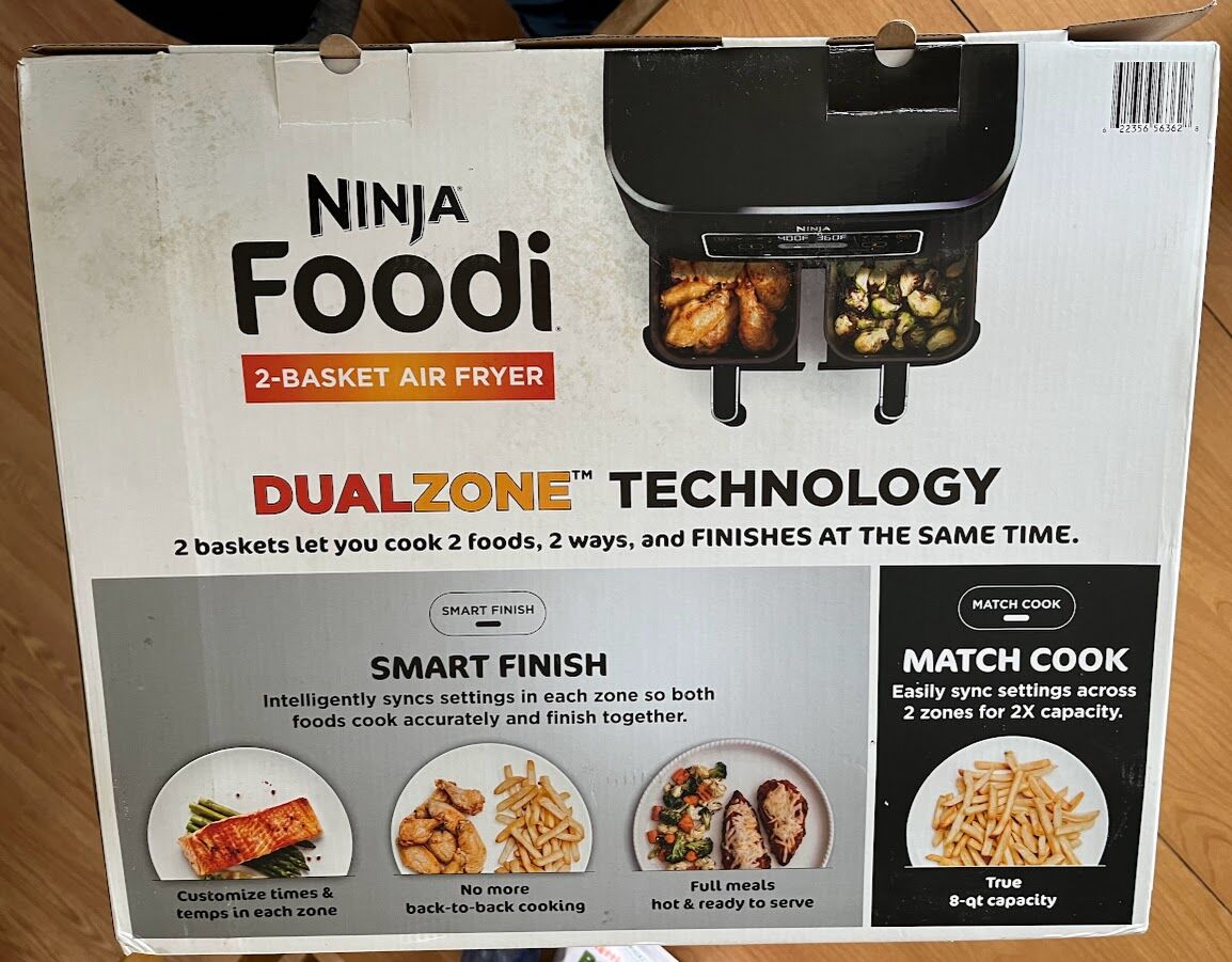 Ninja Foodi DualZone 2-Basket Air Fryer