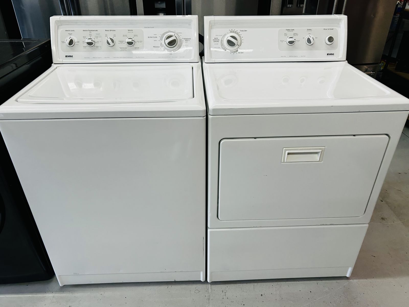 Kenmore Elite Electric Top Load Set