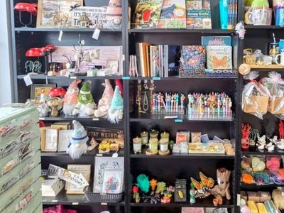 8ft custom black bookshelves
