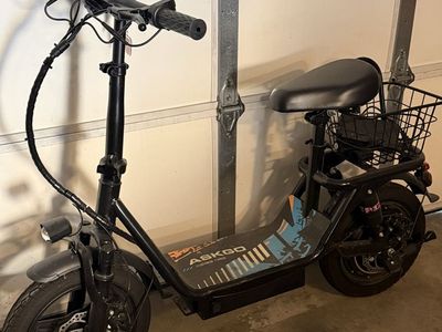 ASKGO Adult Electric Scooter with Seat
