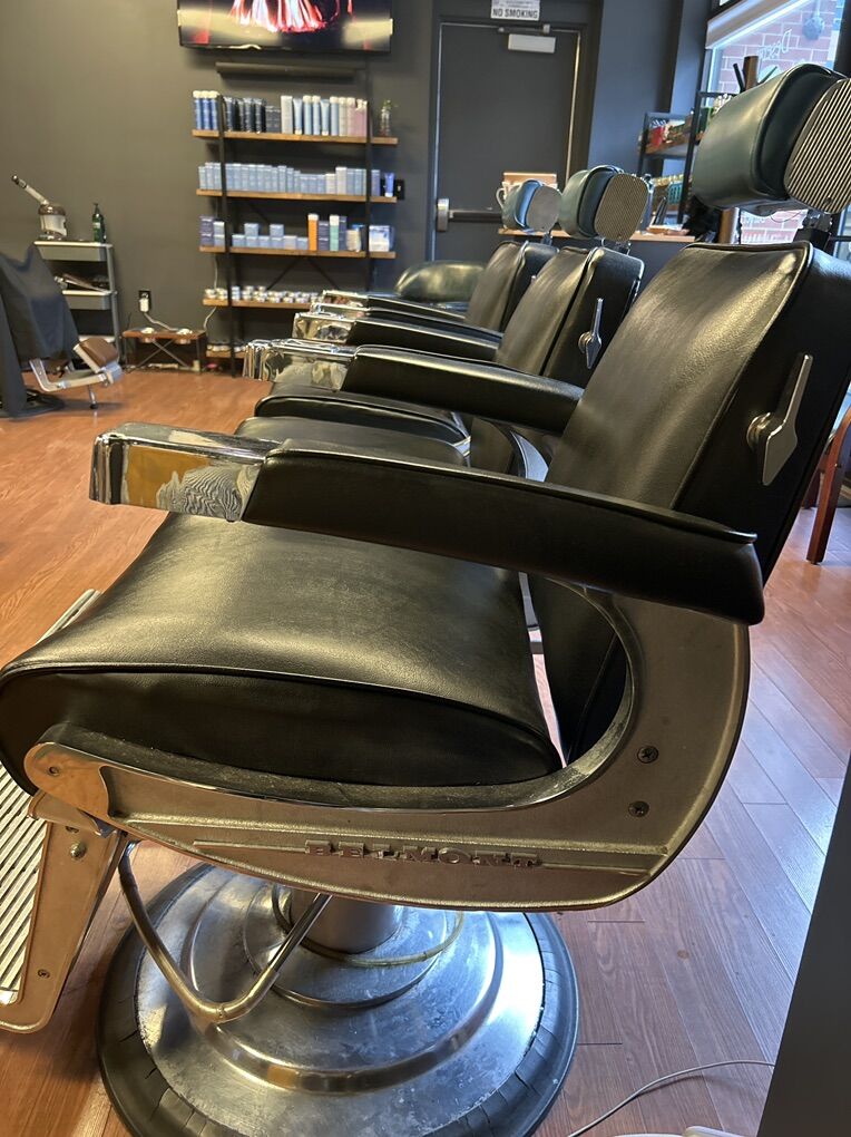 Classic Antique Barber Chairs