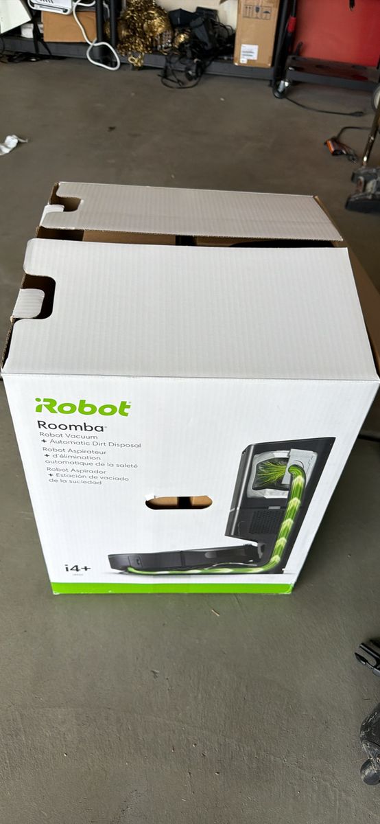 iRobot Roomba i4+ Robot Vacuum Cleaner with Automatic Dirt Disposal
