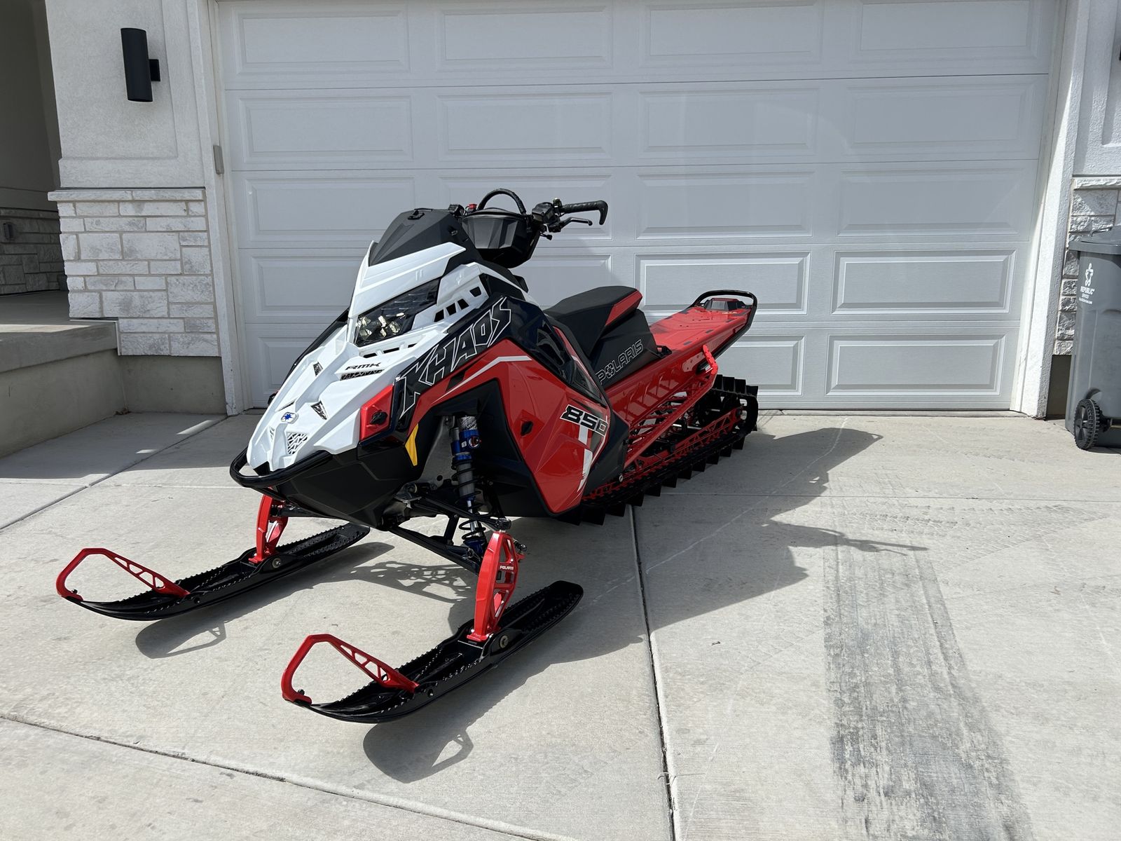 Low Miles! 2023 Polaris Khaos Matryx RMK 850 163