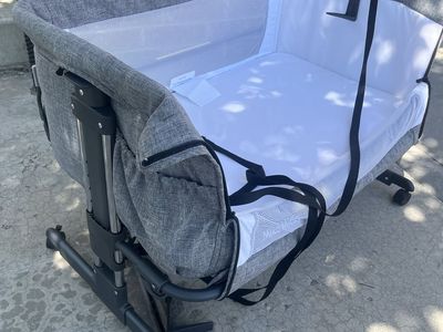Mika Mickey bedside bassinet- used once