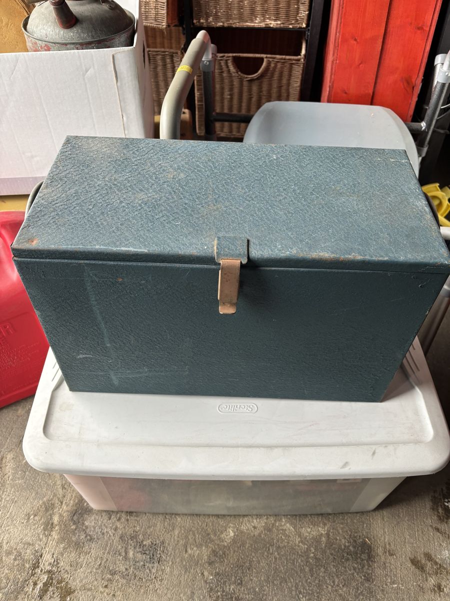 Vintage Ice Box Cooler