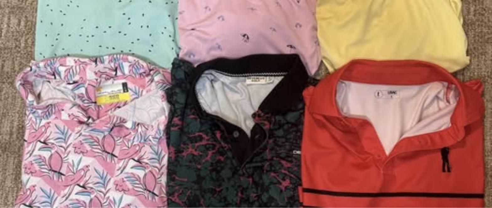 Various Brands Golf Polos size L