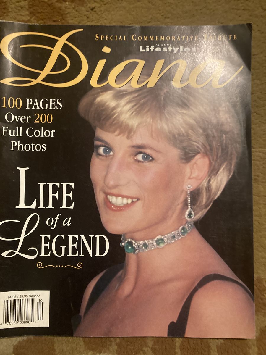 Princess Diana Books and 1985 Calendar