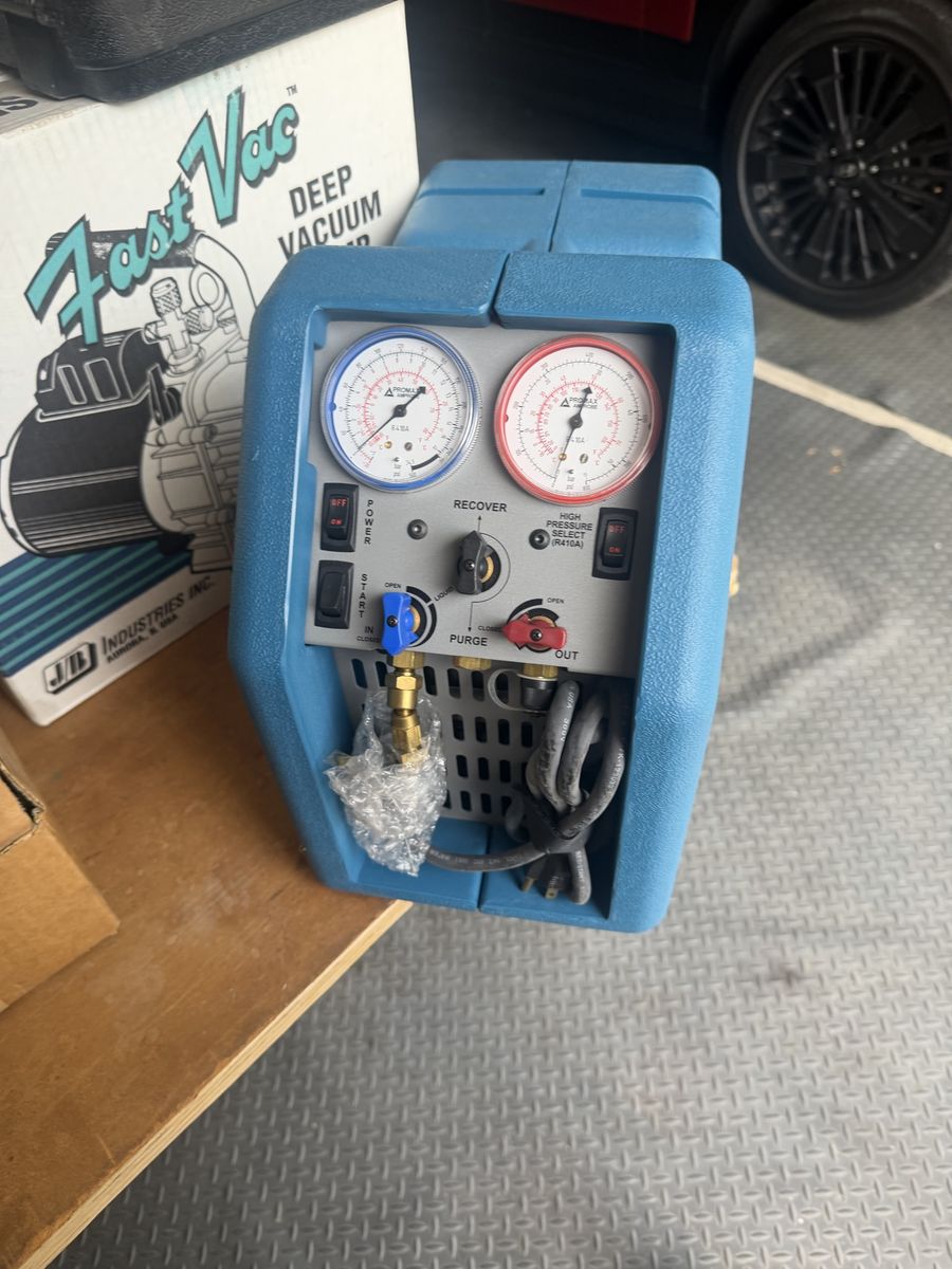 Promax Amprobe RG5410hp Refrigerant Recovery Machine 