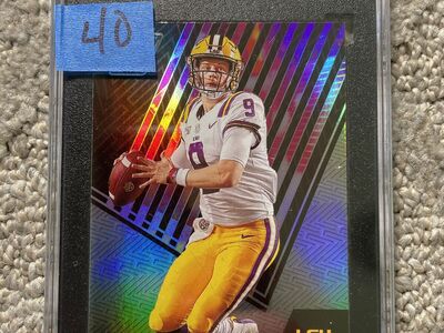 Joe Burrow graded slab