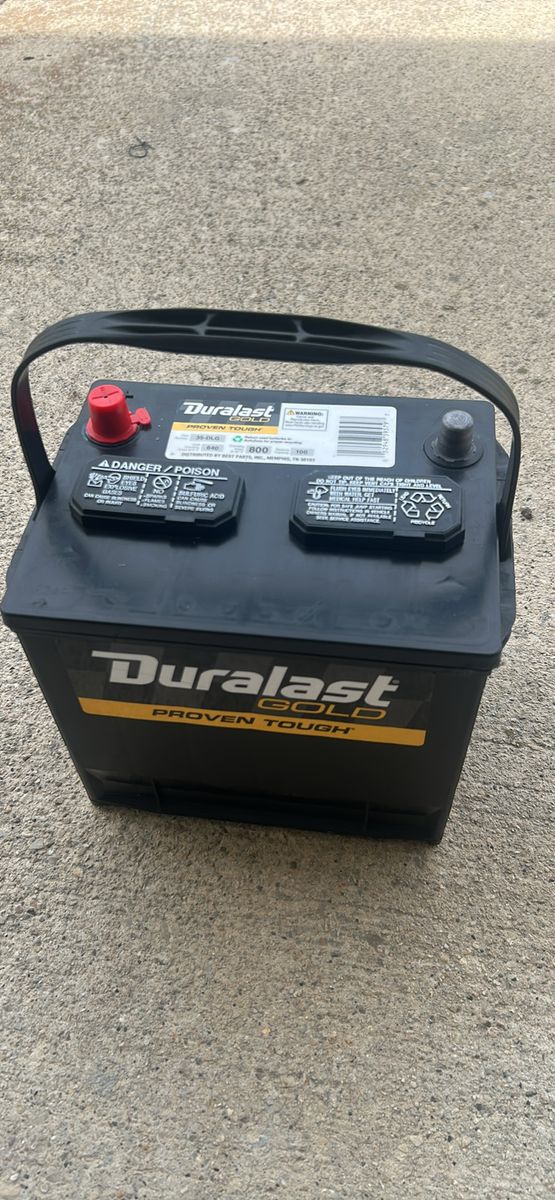 Brand new car battery, 35-DLG