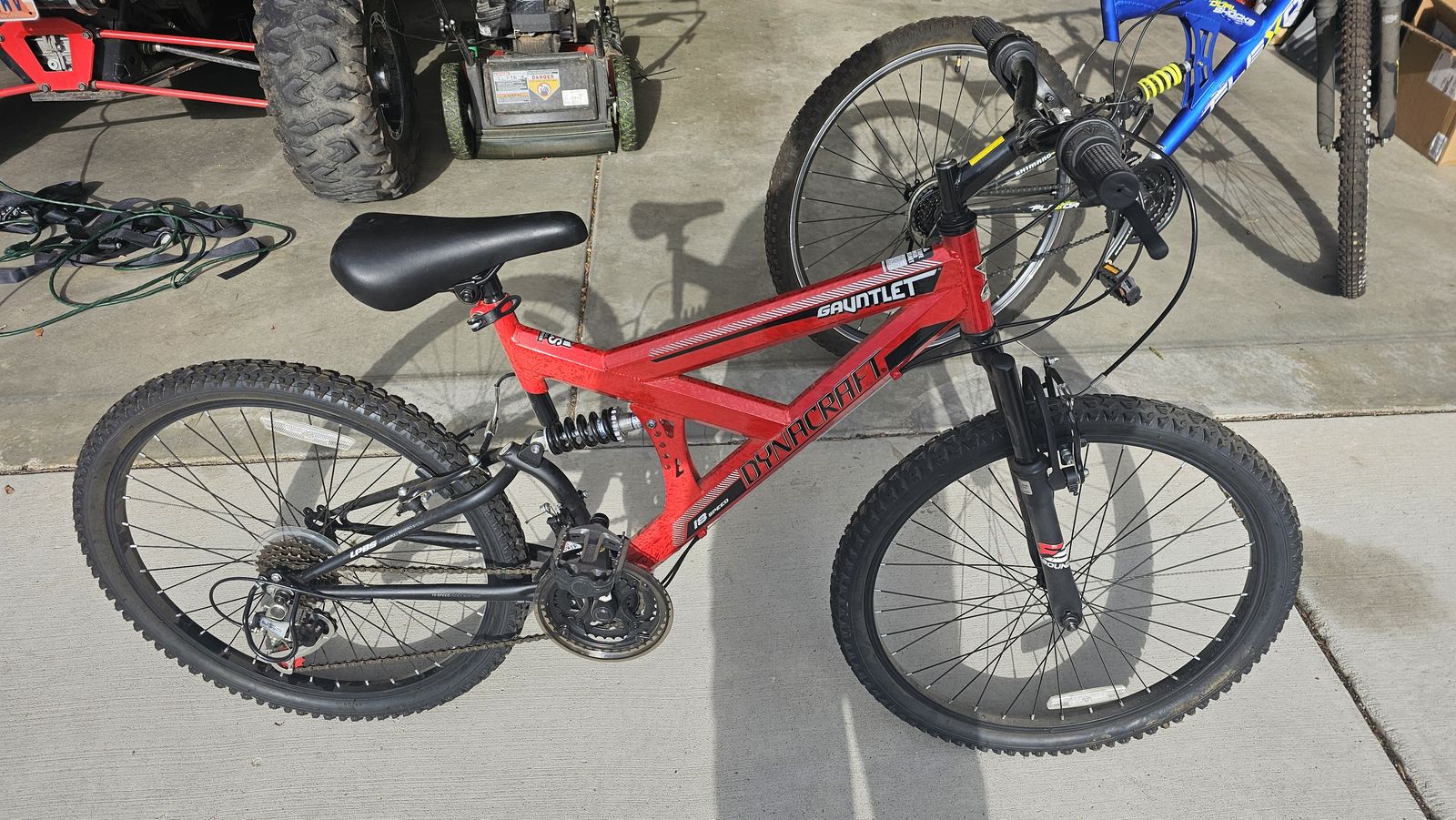 18 speed mountain bike