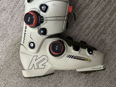 K2 Cortex 140 Zonal BOA Ski Boots - Size 27/27.5