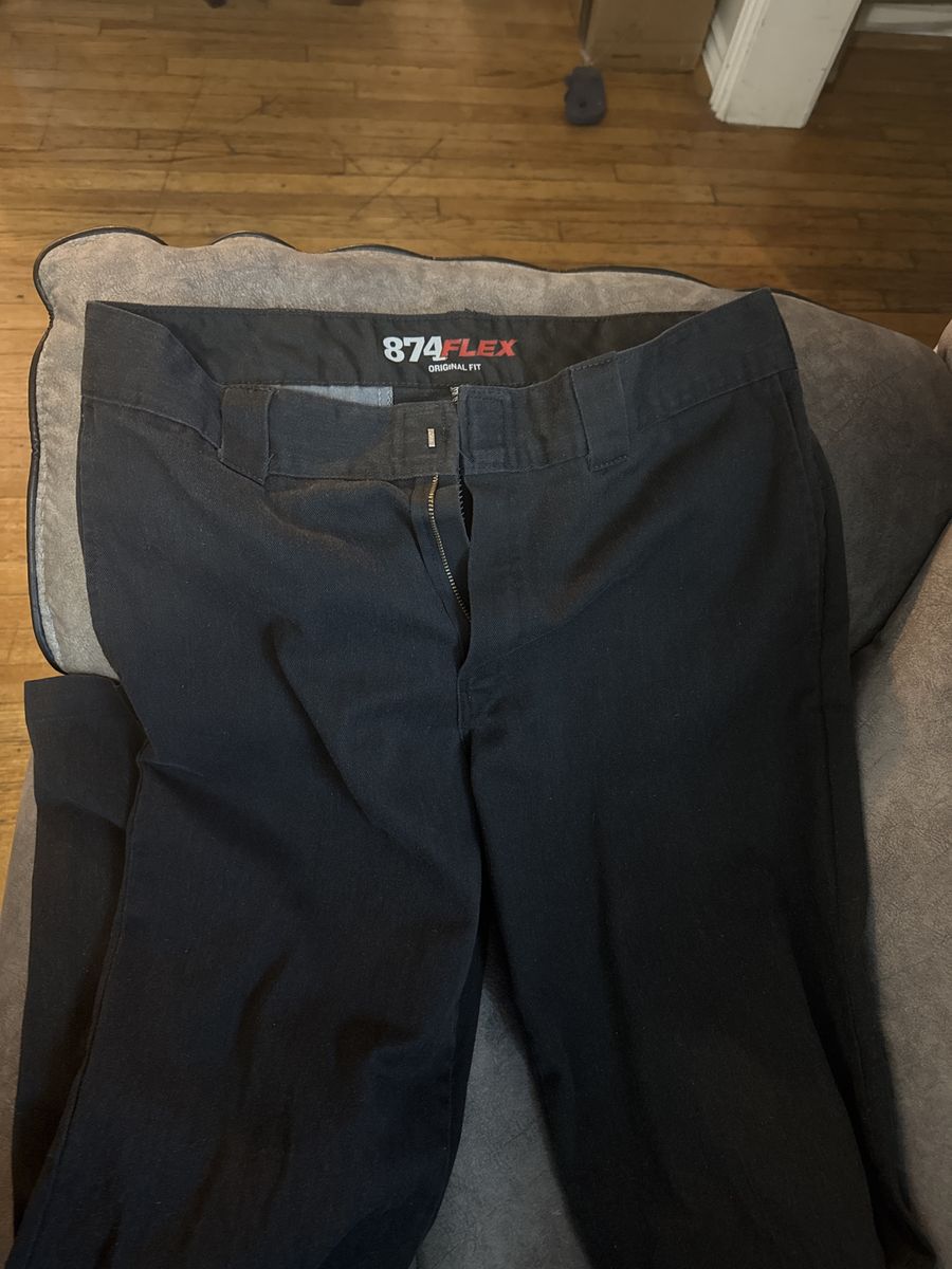Dickies 874 FLEX Original Fit Black Work Pants 34x30
