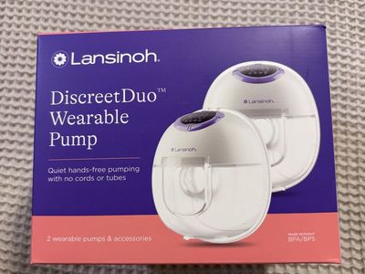 Lansinoh Discreet Duo Hands Free breast Pump