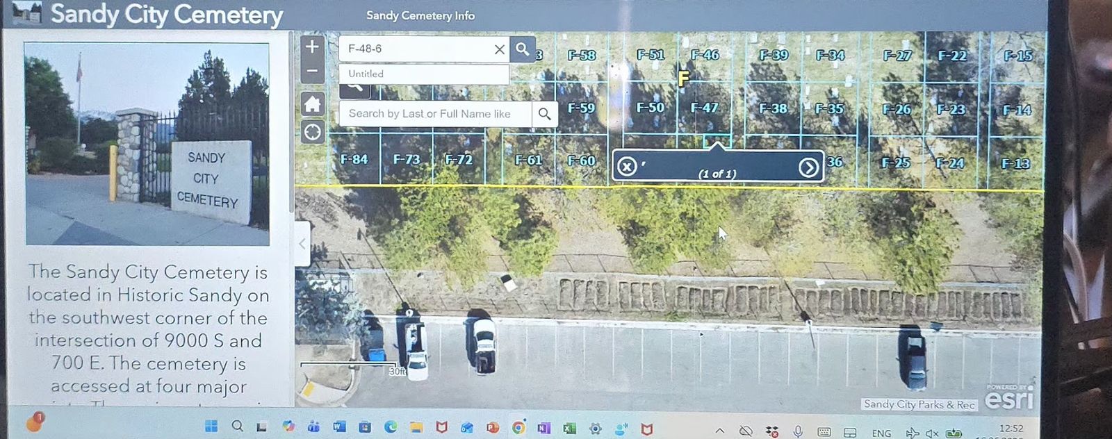 Sandy City Cemetery | 3 Burial Plots (F-48-6, F-48-7, F-48-4) in Sandy, UT