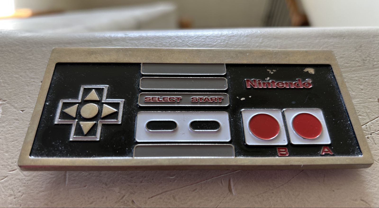 Nintendo NES Metal Belt Buckle