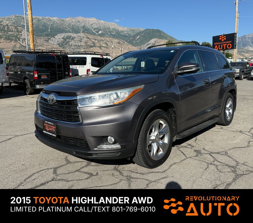 2015 Toyota Highlander Limited Platinum