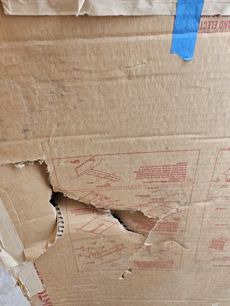Air Guide Carrier 2'x2' Air Handling Unit: New in Damaged Box
