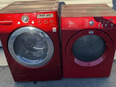 Washer & Electric Dryer Set, Free Delivery.