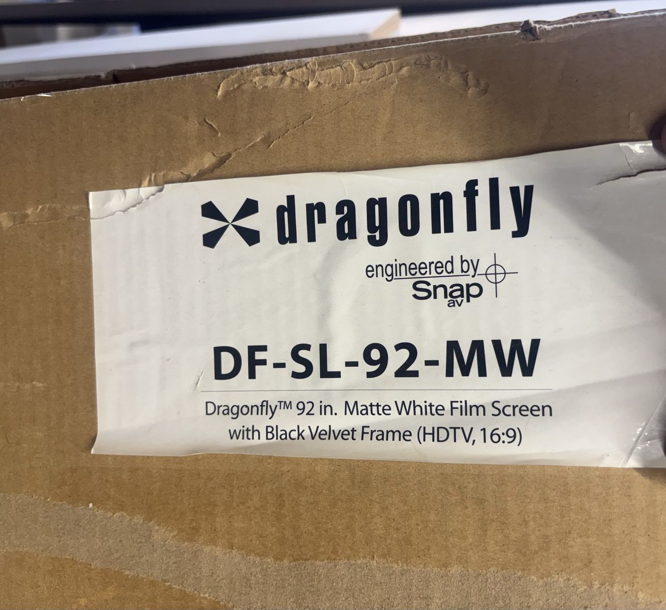 Dragonfly projector screen