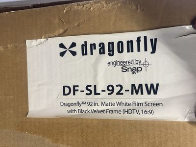 Dragonfly projector screen
