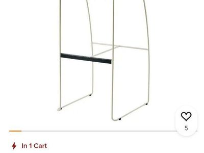 4 Vintage Baleri Italia Juliet bar stools