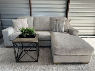 COSTCO DILLARD SOFA COUCH w/ REVERSIBLE CHAISE