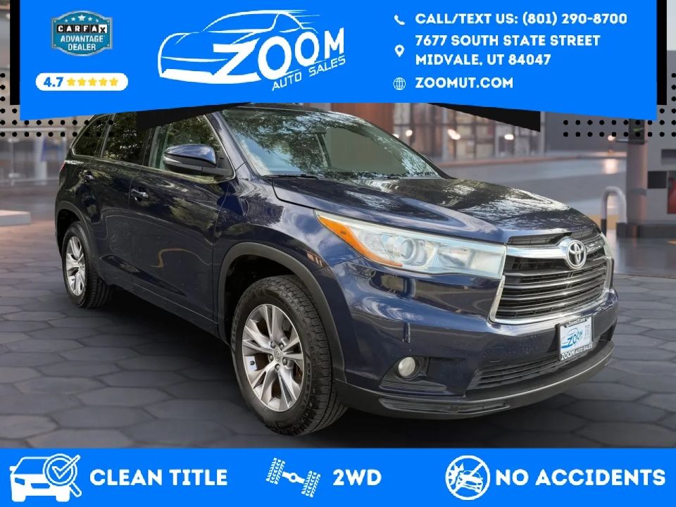 2015 Toyota Highlander LE Plus