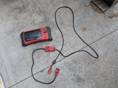 Snap-on Solus Pro Scanner Diagnostic Tool EESC316, Version 17.2, Red/Black
