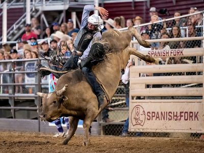 7/21 12 Tickets Fiesta Days Grandstand Covered Section E Row 10 Rodeo Tickets Tuesday Spanish Fork Patriot Night