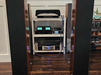 Polk Audio Powerful & Detailed RTi A9 Flagship Floorstanding Speakers – Cherry – Stunning Condition