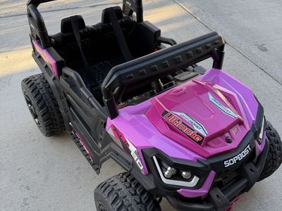 Pink Kids Electric Car