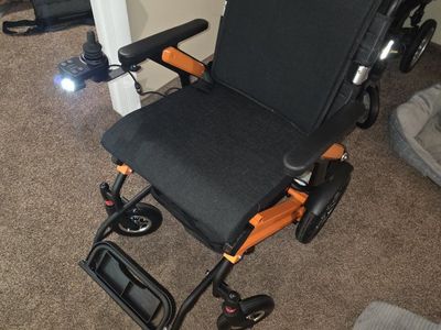 folding electric wheelchair